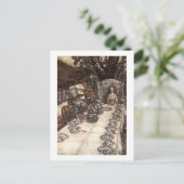 Een Mad Tea Party Briefkaart (Staand voorkant)