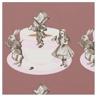 Een Mad Tea Party Origineel Stof