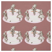 Een Mad Tea Party Origineel Stof (Swatch)