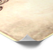 Een Mad Tea Party van Arthur Rackham Poster (Hoek)