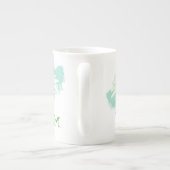 Een madeliefje voor mama Bone China Mok (Achterkant)