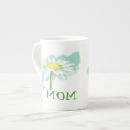 Een madeliefje voor mama Bone China Mok