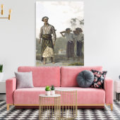 Een Madurese van de Rank van Mantu, bord 7 van Vol Canvas Afdruk (Insitu (Woonkamer))