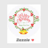 Een magisch Collectie van Kerst stickers (Vel)