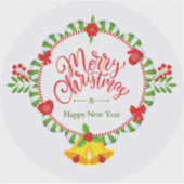 Een magisch Collectie van Kerst stickers (Voorkant)