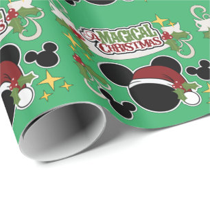 Een magisch kerstfeest cadeaupapier