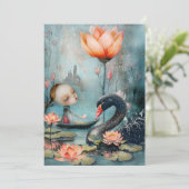 Een magisch moment gedeeld tussen vrienden bedankkaart (Staand voorkant)