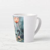 Een magisch moment gedeeld tussen vrienden latte mok (Rechterhoek)