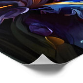 Een magisch oog, zijn mysterieuze allure boeiend, poster (Hoek)