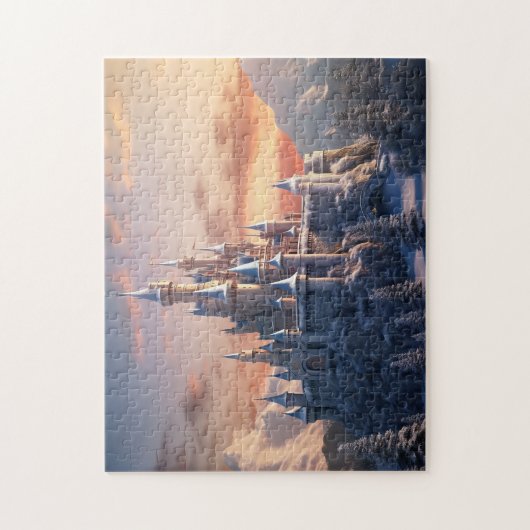 Een magisch rijk om stuk voor stuk te verkennen legpuzzel (Verticaal)