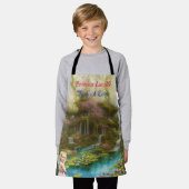 Een magisch Schort voor een kleine prinses Delanta (Gedragen)