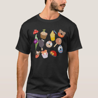 Een magisch snackmeisje t-shirt
