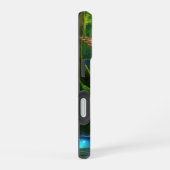 Een magisch sprookjesbos bos iPhone 16 hoesje (Rechterkant)