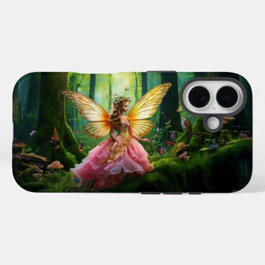 Een magisch sprookjesbos Case-Mate iPhone case (Achterkant (horizontaal))