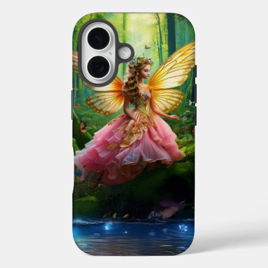 Een magisch sprookjesbos Case-Mate iPhone case (Achterkant)