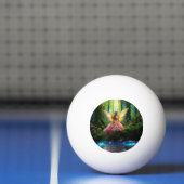 Een magisch sprookjesbos pingpongbal (Net)