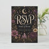 “Een Magische Avond Wacht” RSVP (Staand voorkant)