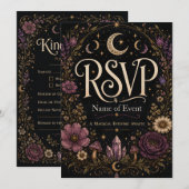 “Een Magische Avond Wacht” RSVP (Voorkant / Achterkant)