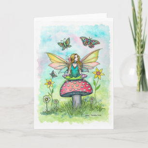 Een magische dag fee door Molly Harrison Fantasy A Kaart