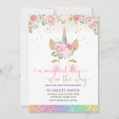 Een Magische Dag is onderweg de Uitnodiging van he (Voorkant)