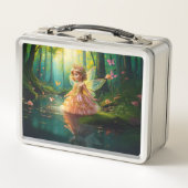 Een magische fee in een vijver (Voorkant)