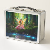 Een magische fee in het bos (Voorkant)