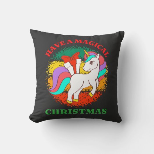 een magische kerst kussen (Voorkant)