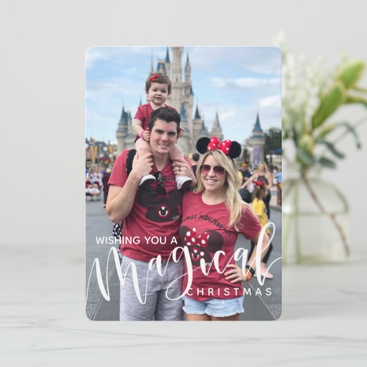 Een magische Kerstkaart (Staand voorkant)