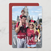 Een magische Kerstkaart (Voorkant / Achterkant)