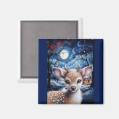 Een magische kerstmagneet magneet (Voorkant / Achterkant)