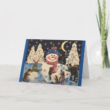 "Een magische nacht in de sneeuw"