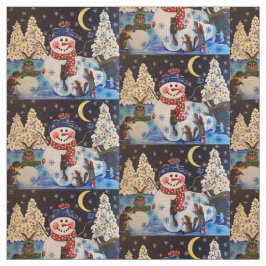 "Een magische nacht in de sneeuw" Stof