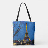 Een magische nacht in Parijs Tote Bag (Achterkant)