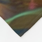 Een magische paddenstoelkikker fleece deken (Hoek)