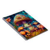 Een magische paddenstoelkikker notitieboek (Rechterzijde)