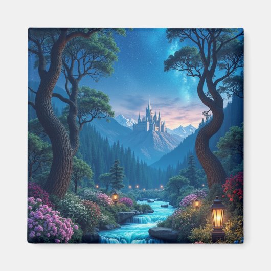 Een magische reis wacht magneet (Voorkant)