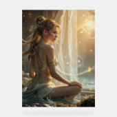 Een magische relaxtijd acryl bord (Voorkant)