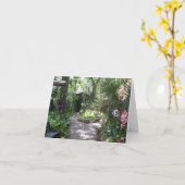 Een magische tuin kaart (Gele Bloem)