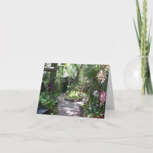 Een magische tuin kaart (Voorkant)