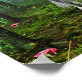 Een magische vergadering - Unicorn Fantasy Art Pri Poster (Hoek)