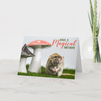 Een magische verjaardag kaart