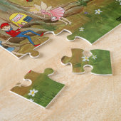 Een magische verrassingspuzzel legpuzzel (Zijkant)