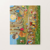 Een magische verrassingspuzzel legpuzzel (Verticaal)