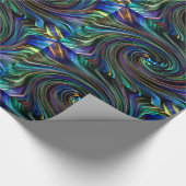 Een magische wervelwind cadeaupapier (Hoek)