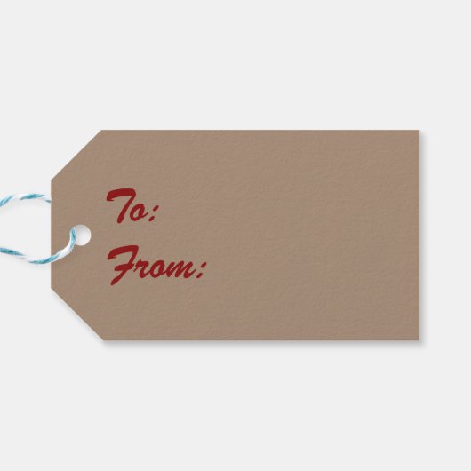 Een magische winter wonderland kersttrein cadeaulabel (Achterkant Horizontaal)