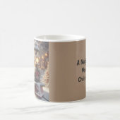 Een magische winter wonderland kersttrein koffiemok (Center)