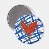 Een magneet die aanmoedigt! (Voorkant / Achterkant)