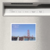 Een magneet van de Golden Gate Bridge in San Franc (Insitu (Vaatwasser))