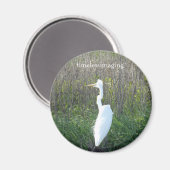 Een magnetronkel, een foto van een witte kraan. magneet (Voorkant / Achterkant)