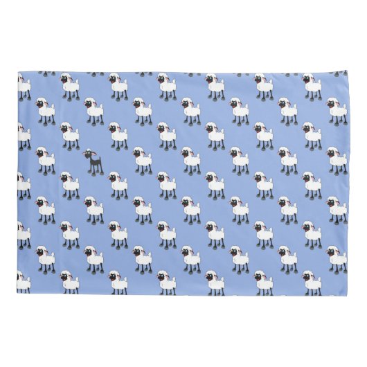 Een magnifieke schaap kussensloop (Achterkant)